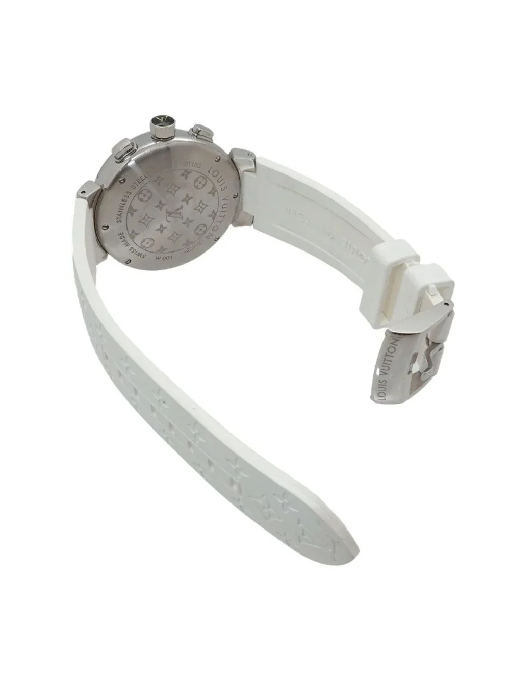 Louis Vuitton Tambour Lovely Cup Watch Chronograph Date Black Quartz